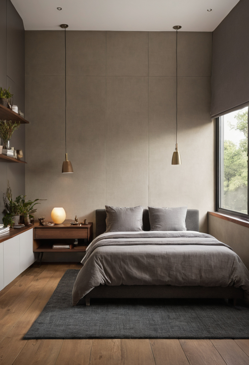 Luxury interior image showing Bedroom decor budgets should favor sleep support, privacy, and manageable storage